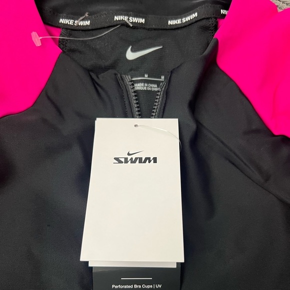 Nike Essential Long Sleeve Beach Swim Tunic Shirt Top UPF 40 Size Medium NWT - Picture 5 of 7